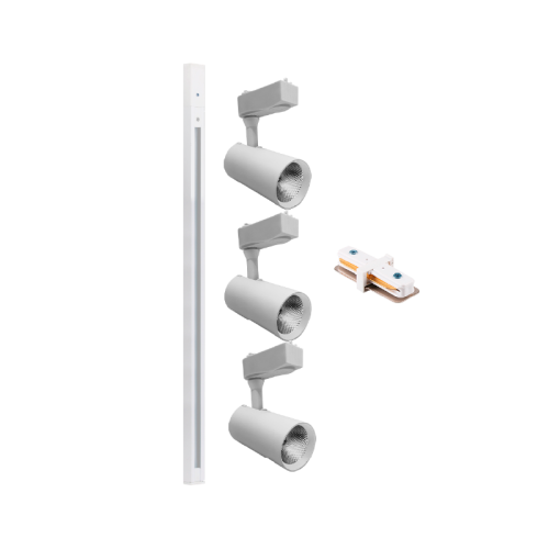 Kit 3 Spots C/ Trilho