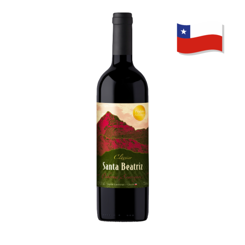 Vinho Tinto Chileno Clássico Cabernet Sauvignon