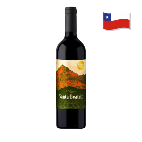Vinho Tinto Chileno Santa Beatriz Classico Carmenere