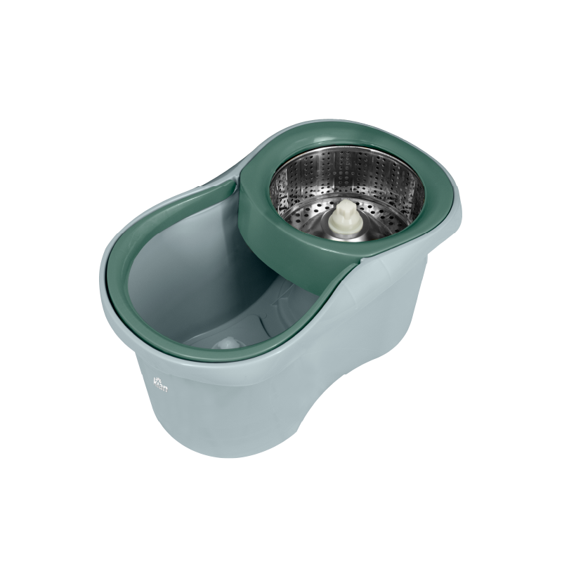 Mop Giratório com Cesto Inox