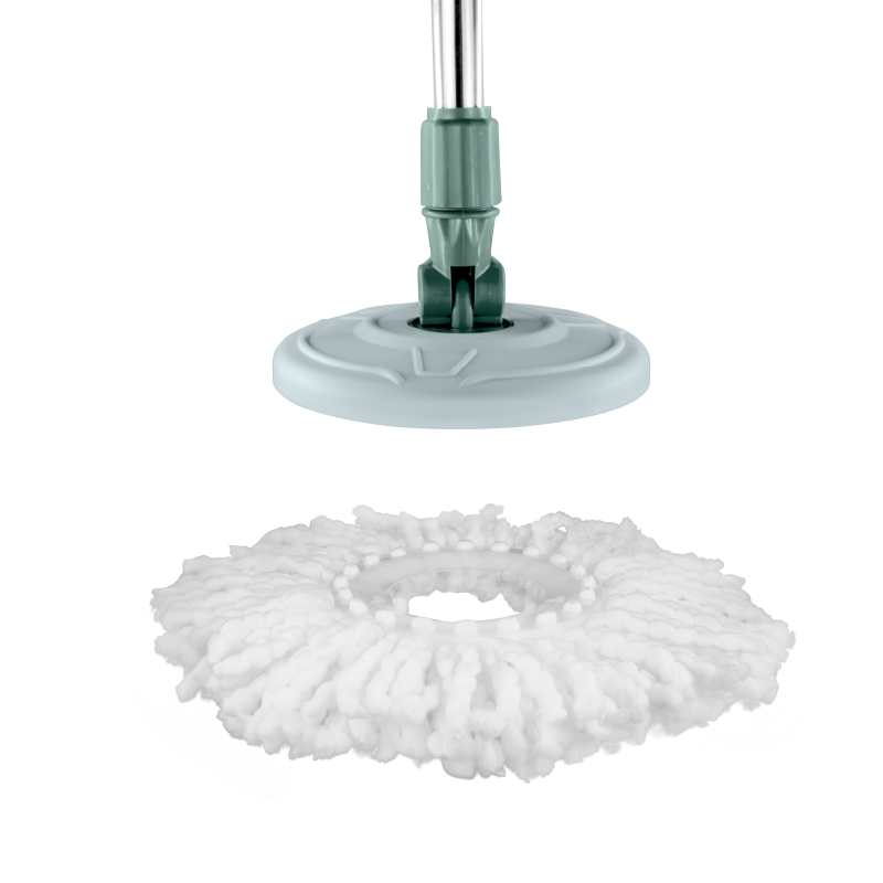 Mop Giratório com Cesto Inox