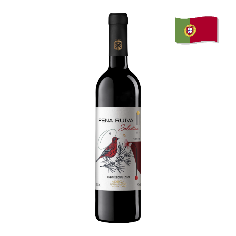 Vinho Tinto Português Pena Ruiva Selection