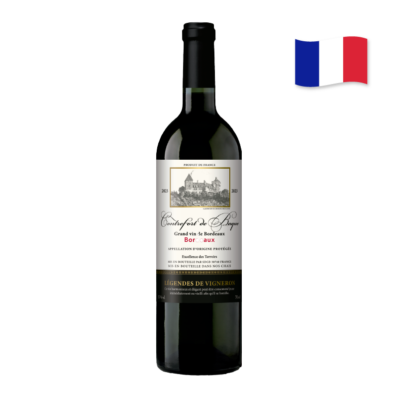 Vinho Tinto Francês Contrefort de Baque