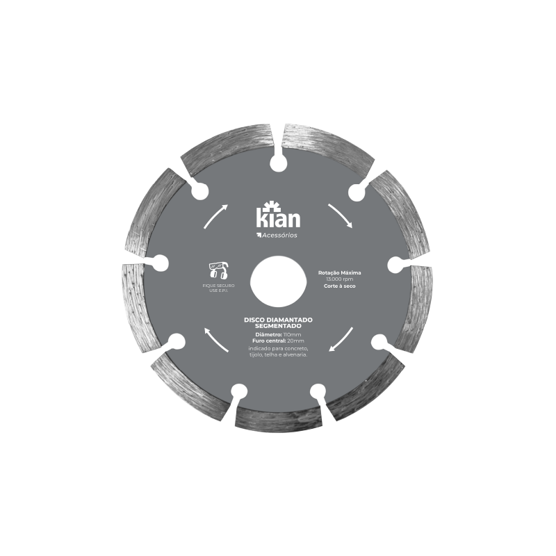 Disco Diamantado Segmentado