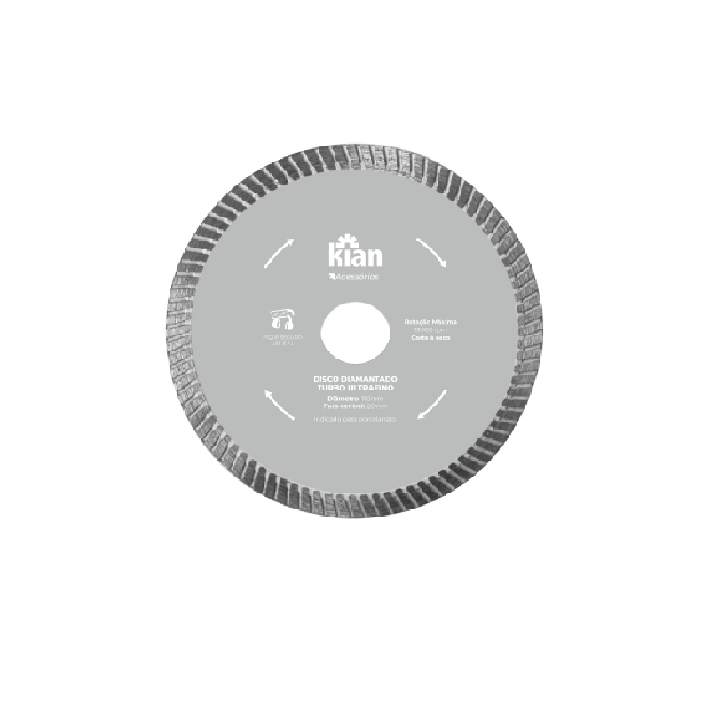 Disco Diamantado Liso Turbo