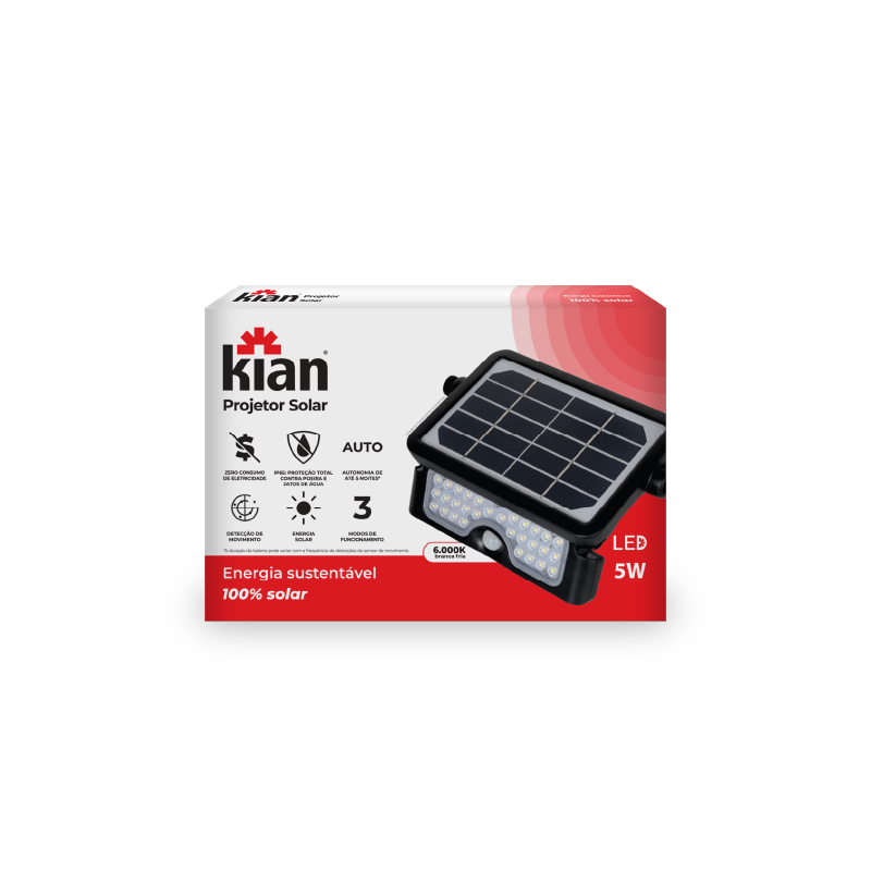 LED Projetor Solar