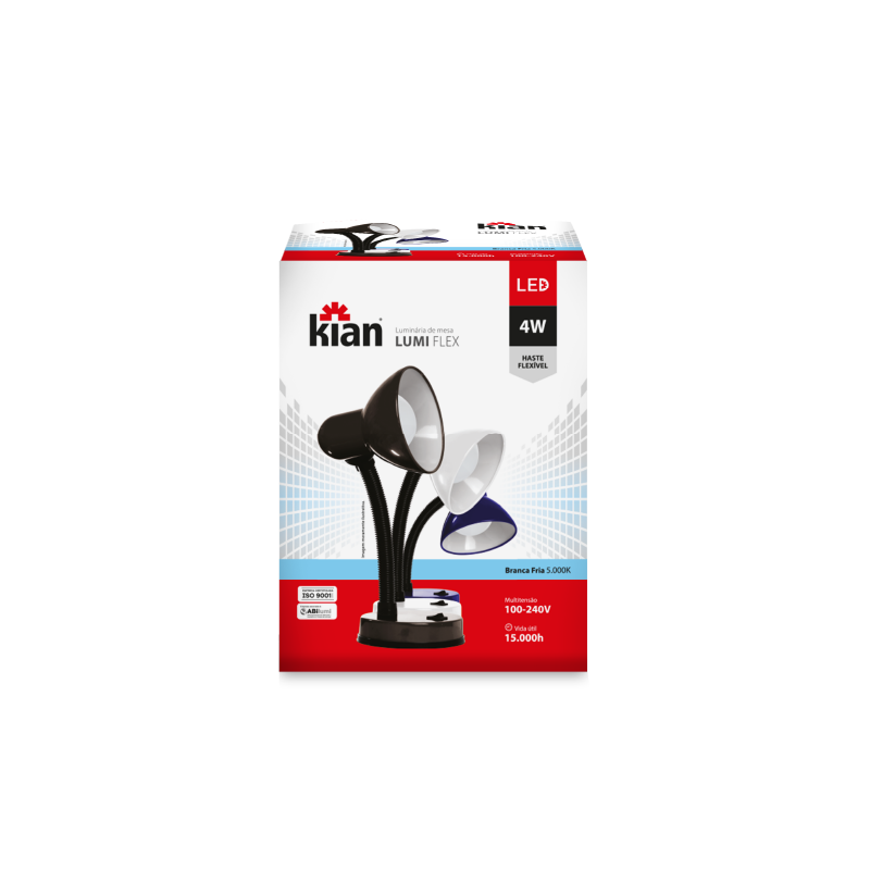 LED Luminárias de Mesa Lumi Flex, Pelicano e Light