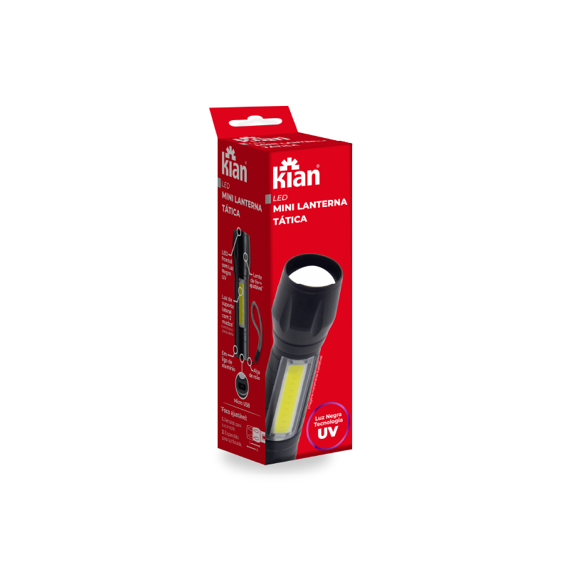 LED Mini lanterna tática