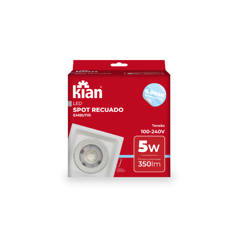 LED Spot Recuado