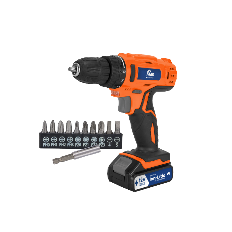 Parafusadeira e Furadeira sem Fio 12V FPFR05